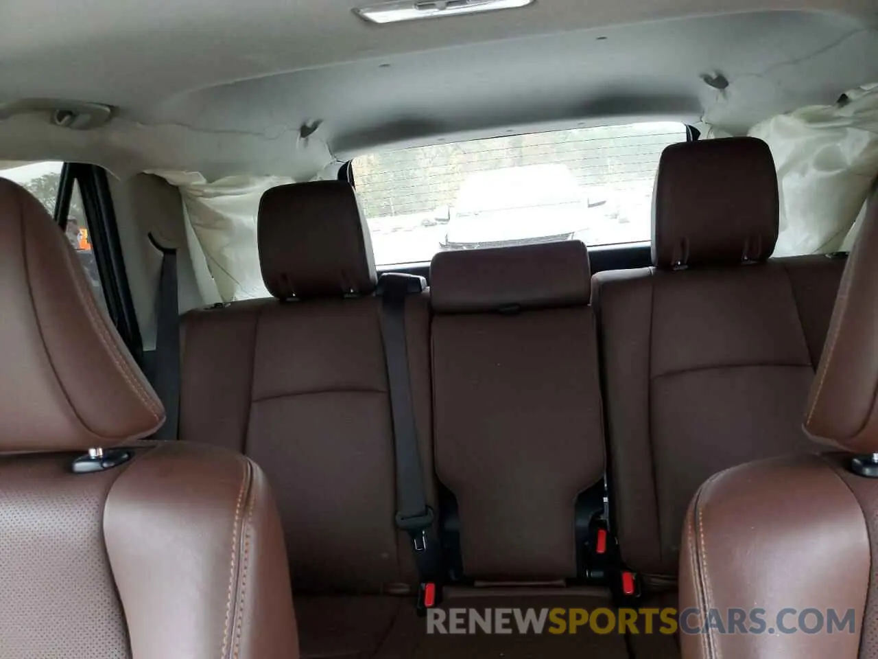10 fotografías del automóvil dañado JTEDU5JR5M5242982 TOYOTA 4RUNNER 2021