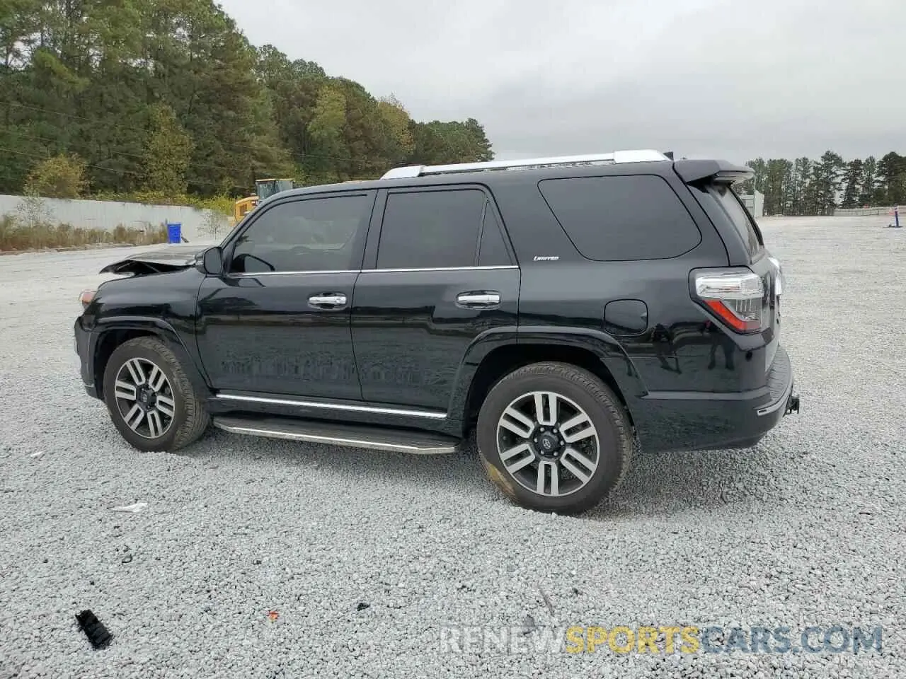 2 fotografías del automóvil dañado JTEDU5JR5M5242982 TOYOTA 4RUNNER 2021