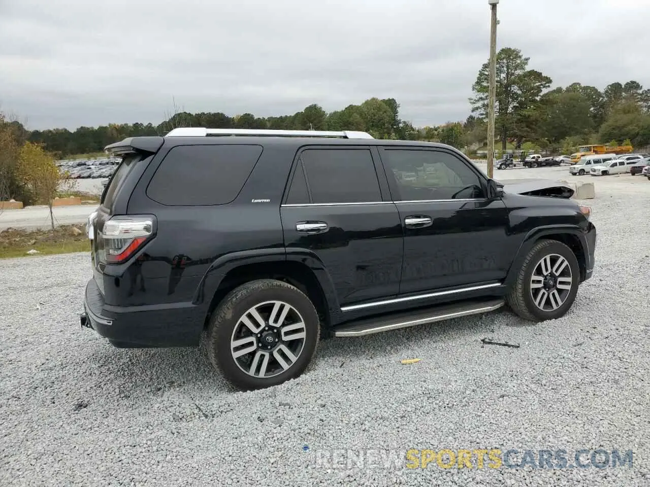 3 fotografías del automóvil dañado JTEDU5JR5M5242982 TOYOTA 4RUNNER 2021
