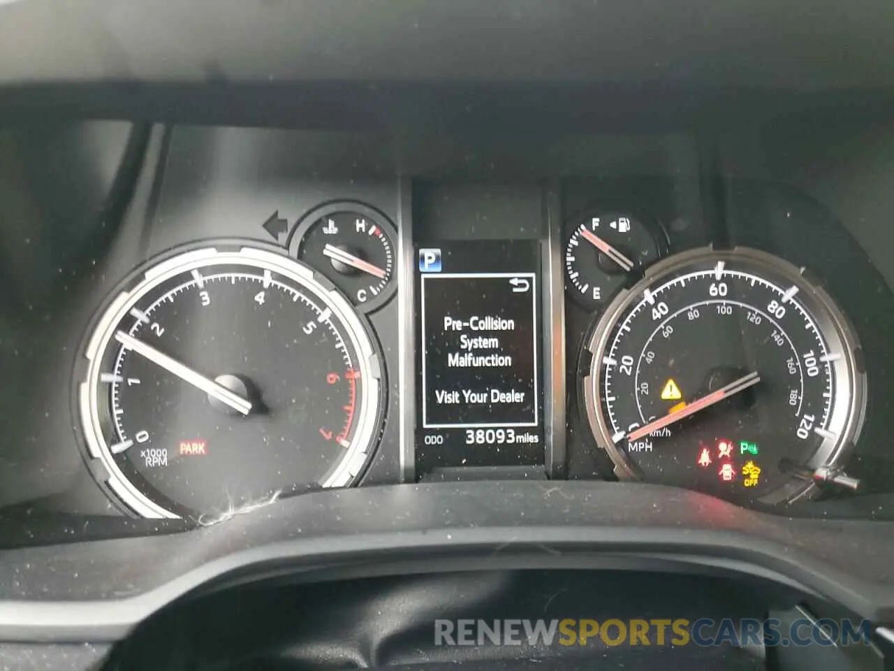 9 fotografías del automóvil dañado JTEDU5JR5M5242982 TOYOTA 4RUNNER 2021