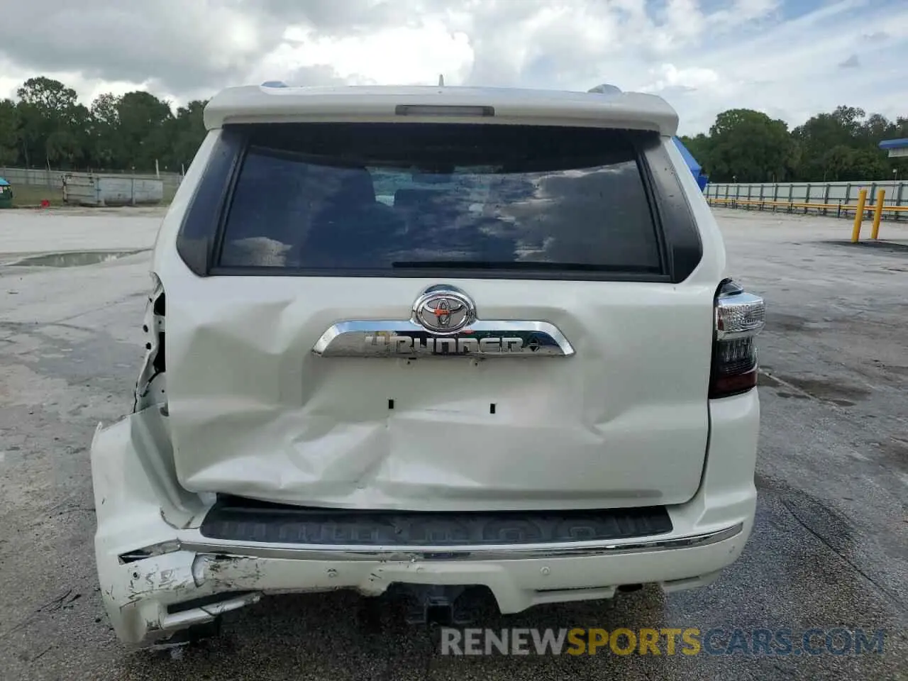 6 fotografías del automóvil dañado JTEDU5JR6M5228850 TOYOTA 4RUNNER 2021