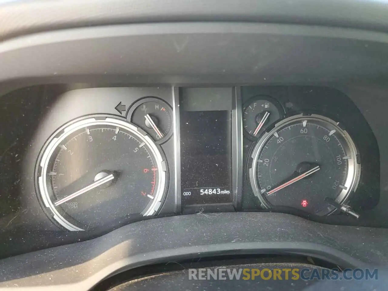 9 fotografías del automóvil dañado JTEDU5JR8M5228672 TOYOTA 4RUNNER 2021