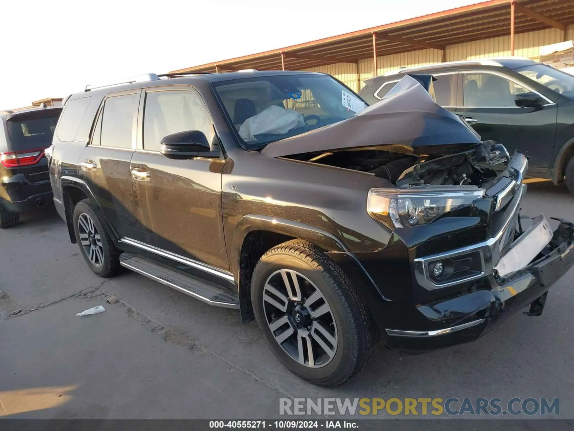 1 fotografías del automóvil dañado JTEDU5JR8M5249683 TOYOTA 4RUNNER 2021