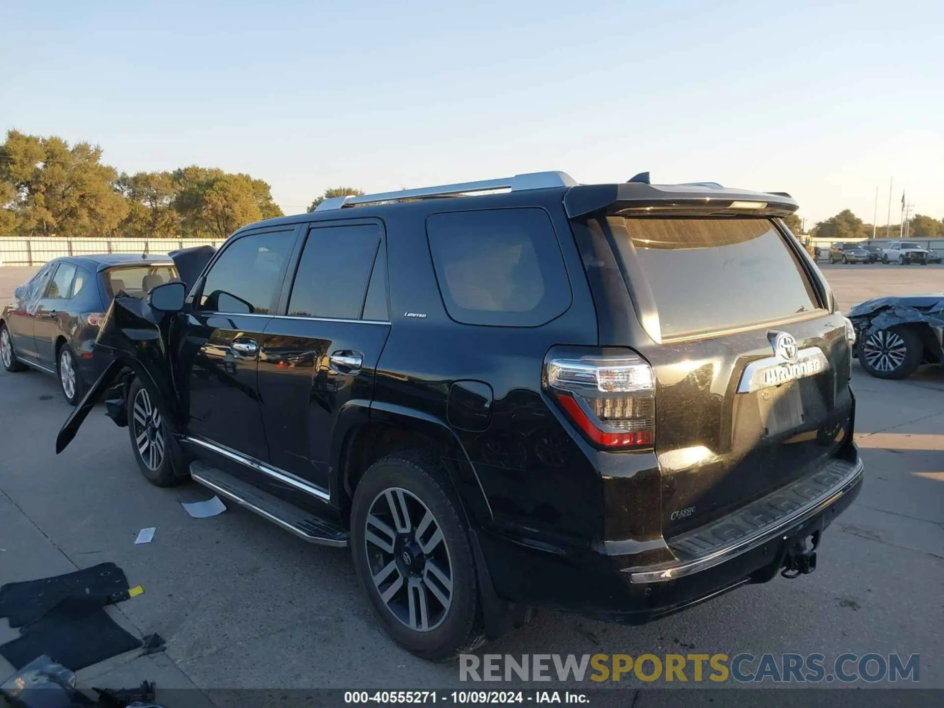 3 fotografías del automóvil dañado JTEDU5JR8M5249683 TOYOTA 4RUNNER 2021