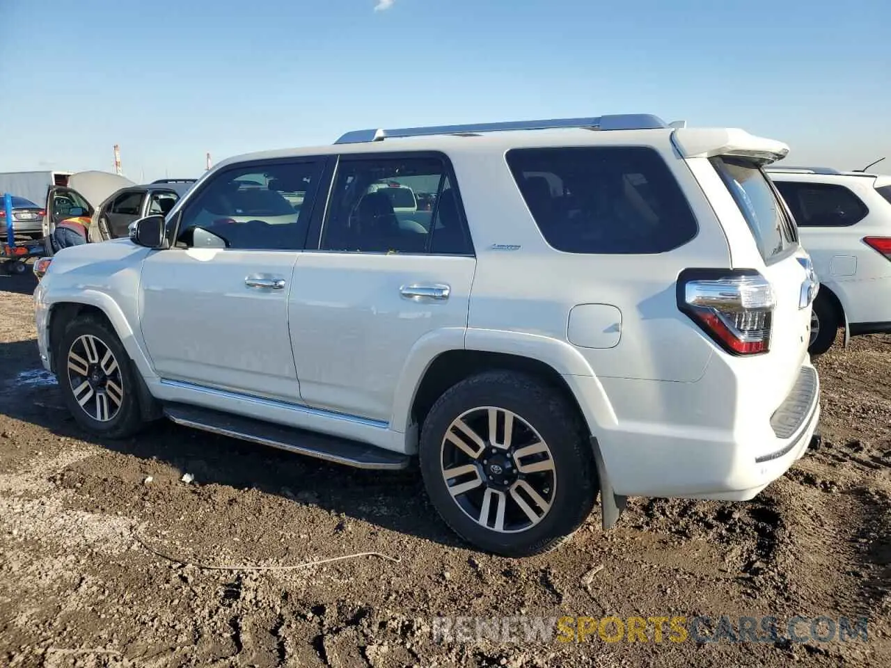 2 fotografías del automóvil dañado JTEDU5JR9M5240412 TOYOTA 4RUNNER 2021