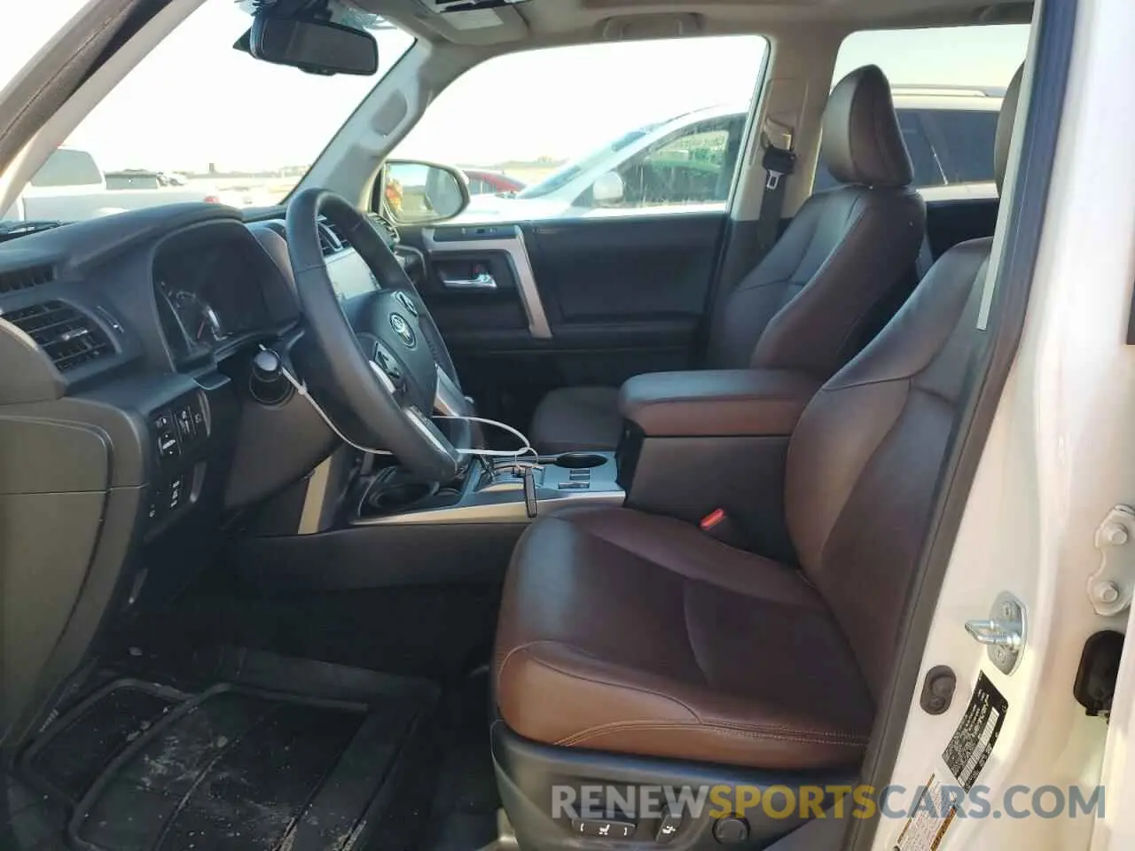 7 fotografías del automóvil dañado JTEDU5JR9M5240412 TOYOTA 4RUNNER 2021