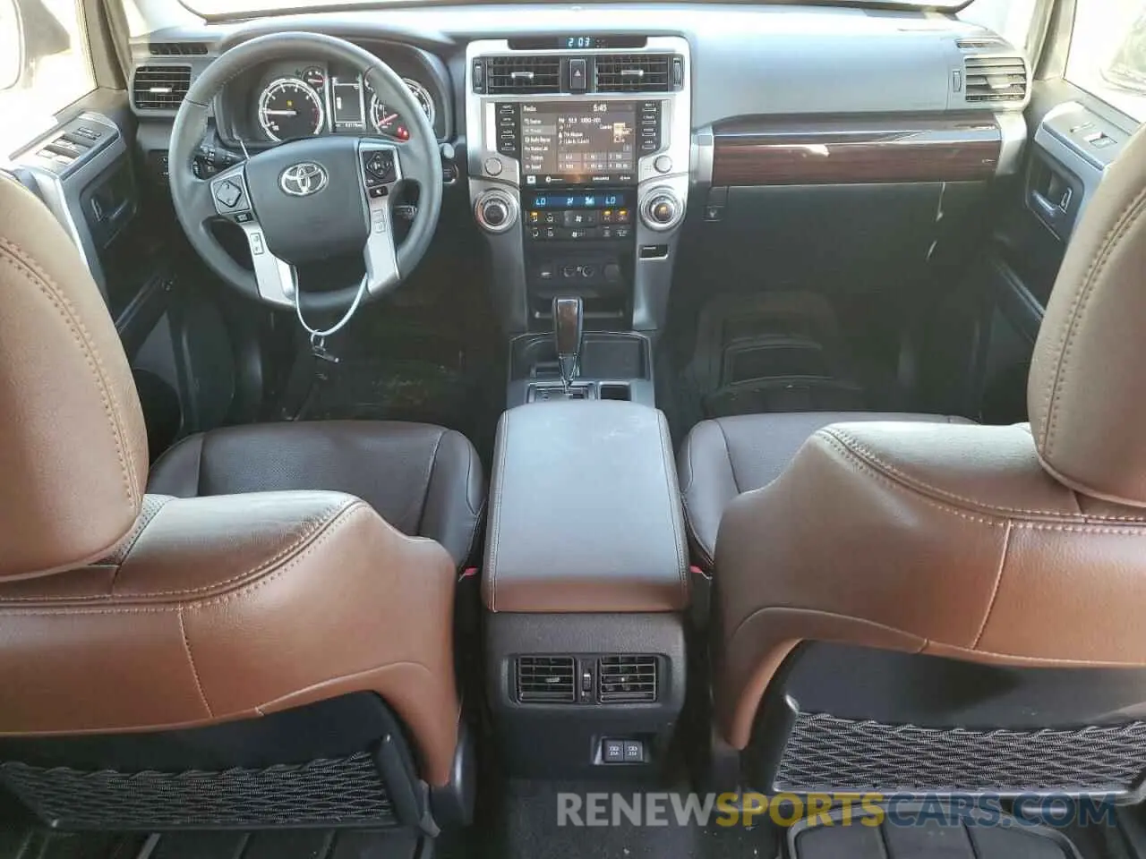 8 fotografías del automóvil dañado JTEDU5JR9M5240412 TOYOTA 4RUNNER 2021