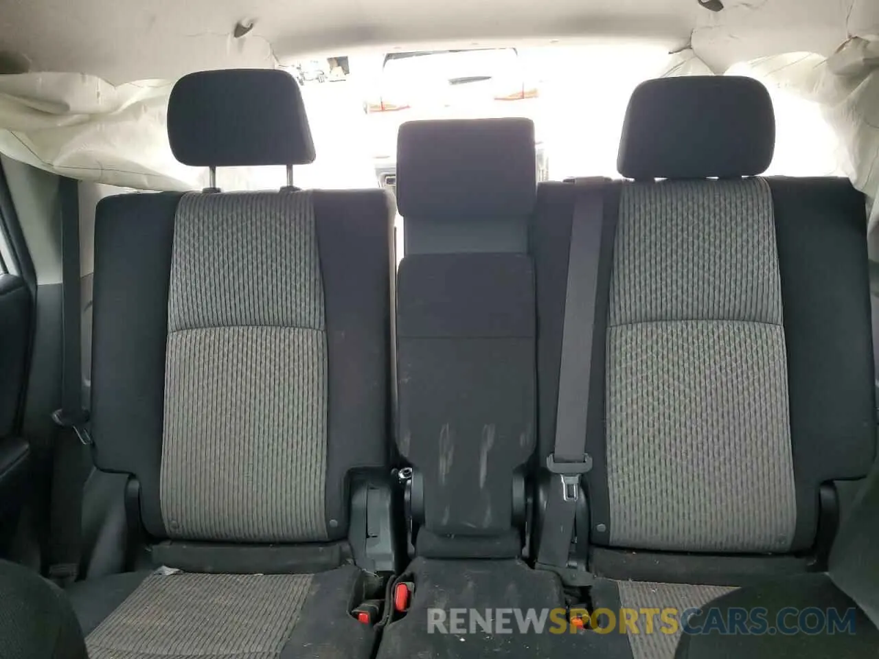 10 fotografías del automóvil dañado JTEEU5JR3M5249370 TOYOTA 4RUNNER 2021