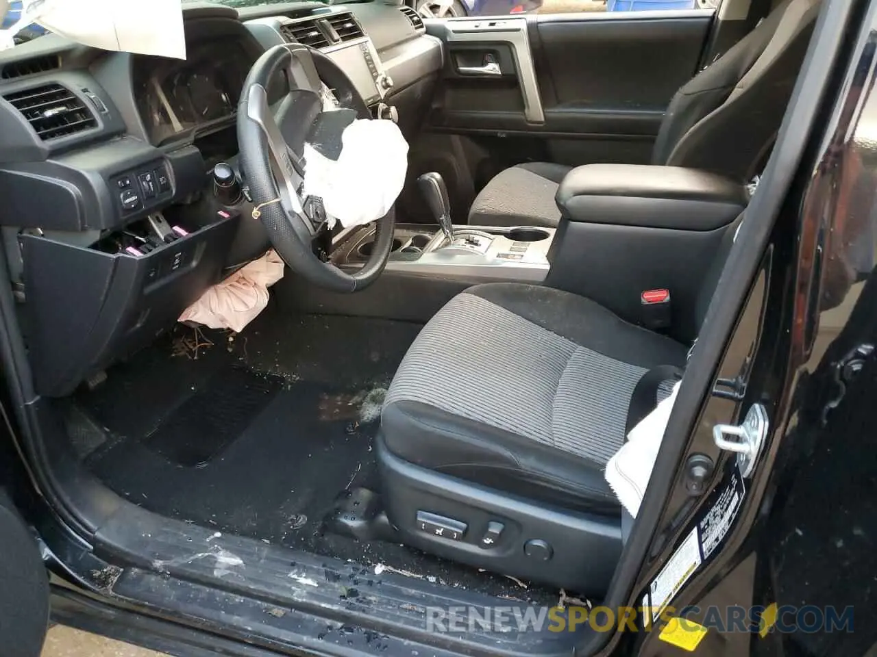 7 fotografías del automóvil dañado JTEEU5JR6M5230361 TOYOTA 4RUNNER 2021