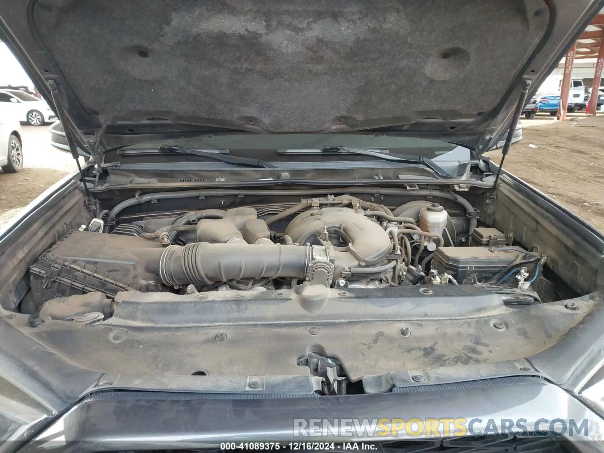 10 fotografías del automóvil dañado JTEEU5JR6M5238900 TOYOTA 4RUNNER 2021