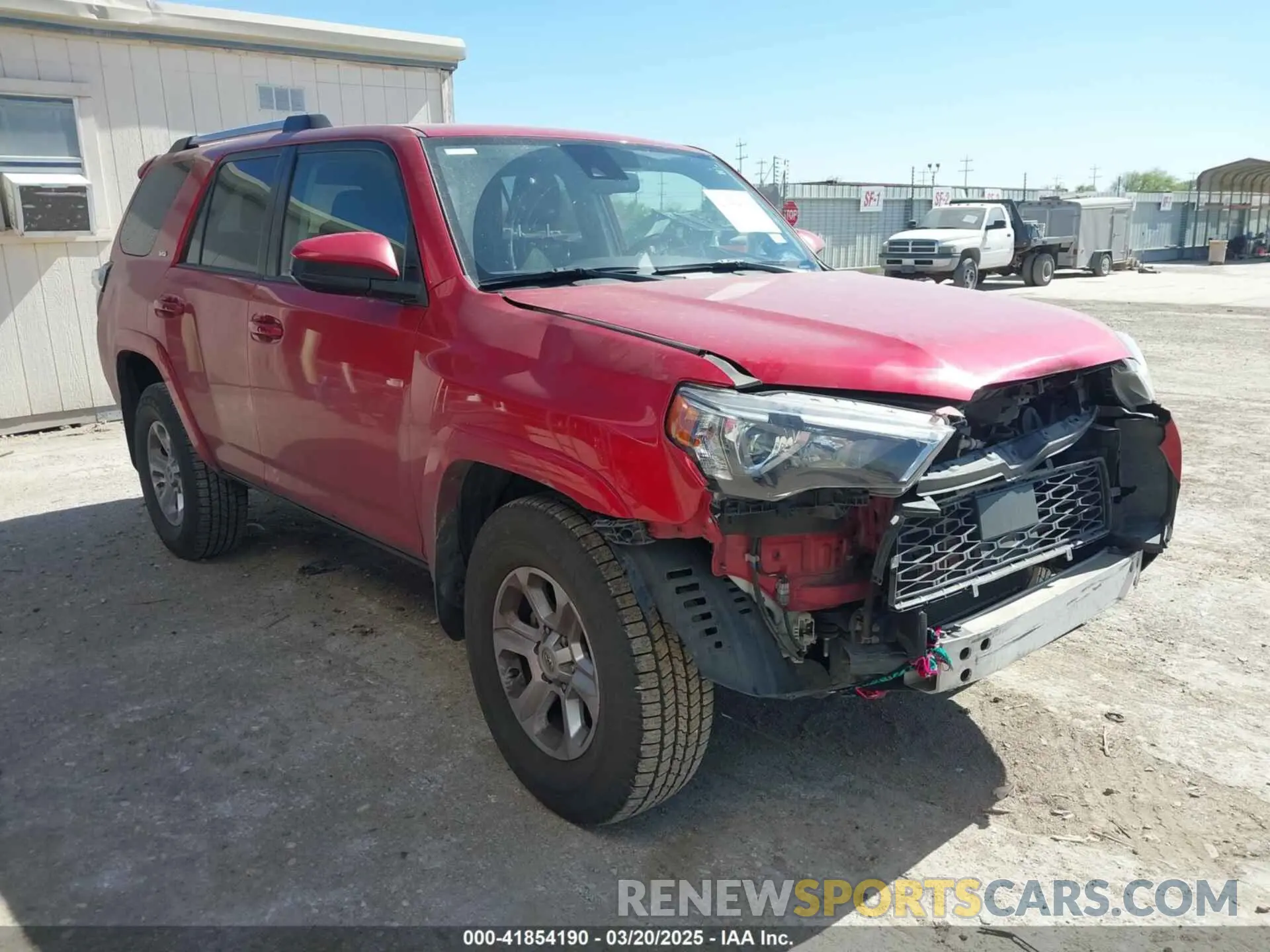 1 fotografías del automóvil dañado JTEEU5JR9M5236350 TOYOTA 4RUNNER 2021