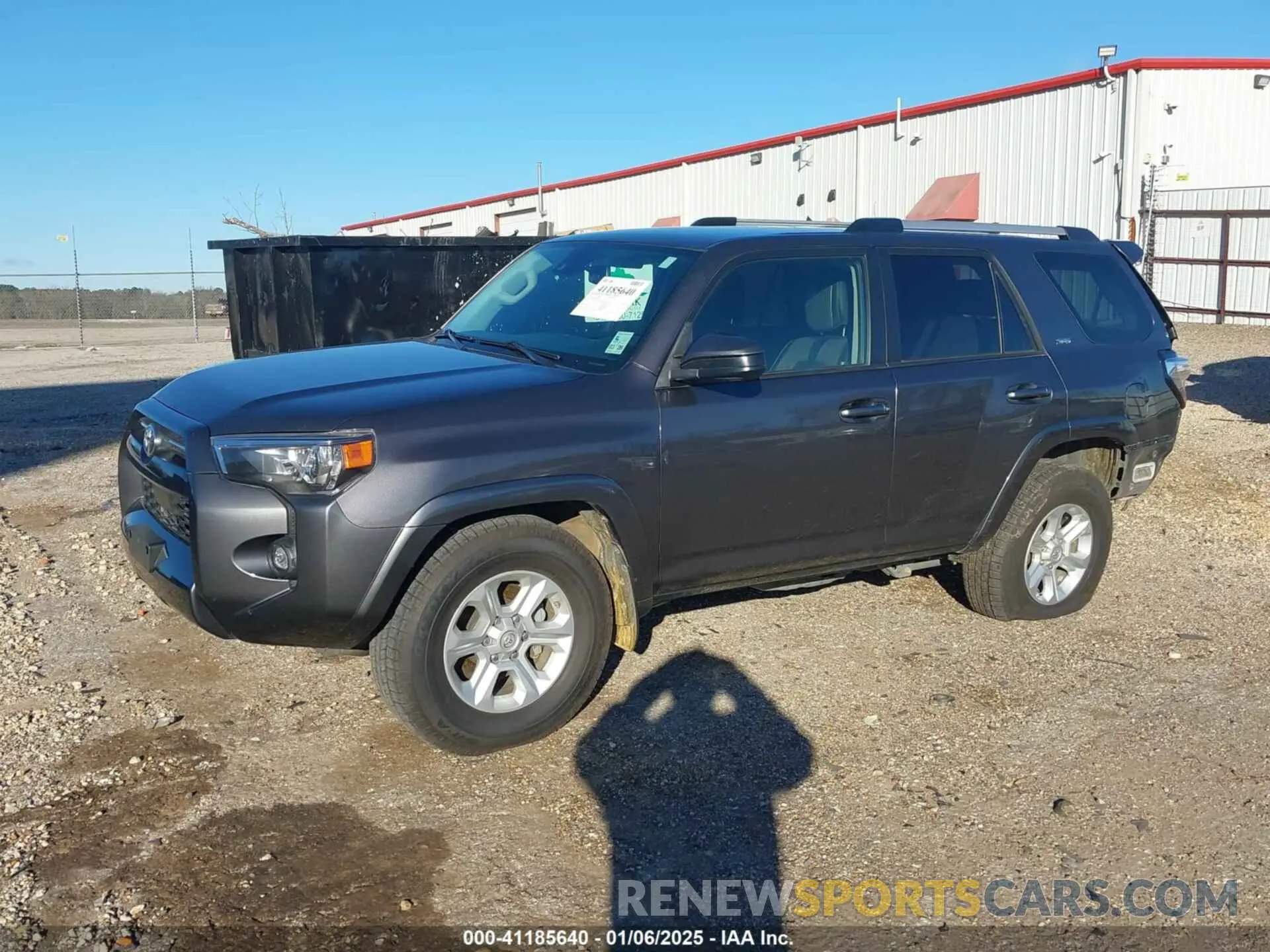2 fotografías del automóvil dañado JTEEU5JRXM5235997 TOYOTA 4RUNNER 2021