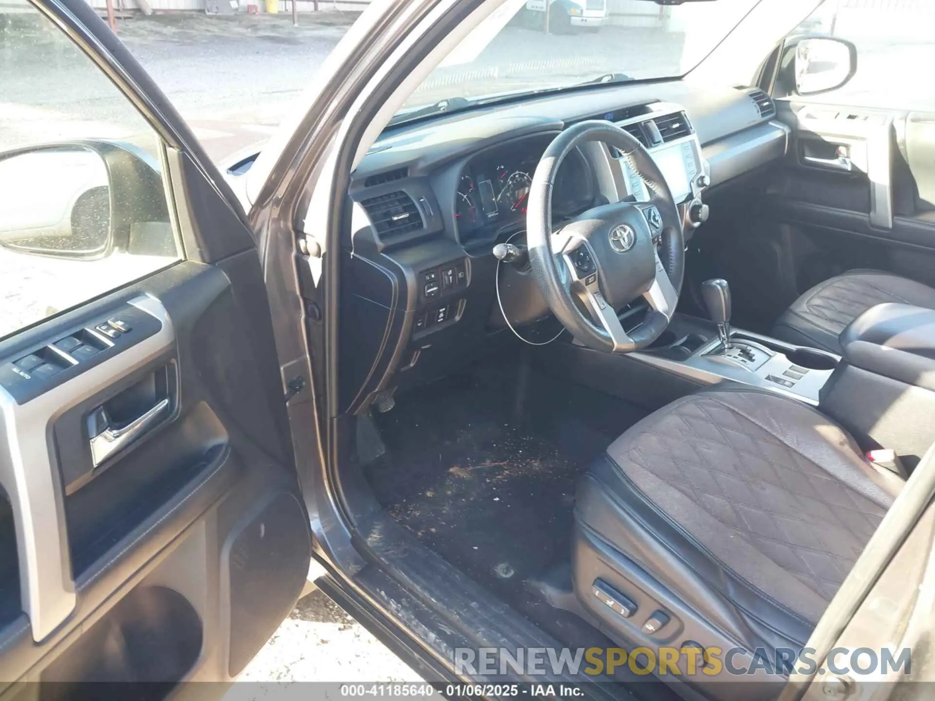 21 fotografías del automóvil dañado JTEEU5JRXM5235997 TOYOTA 4RUNNER 2021