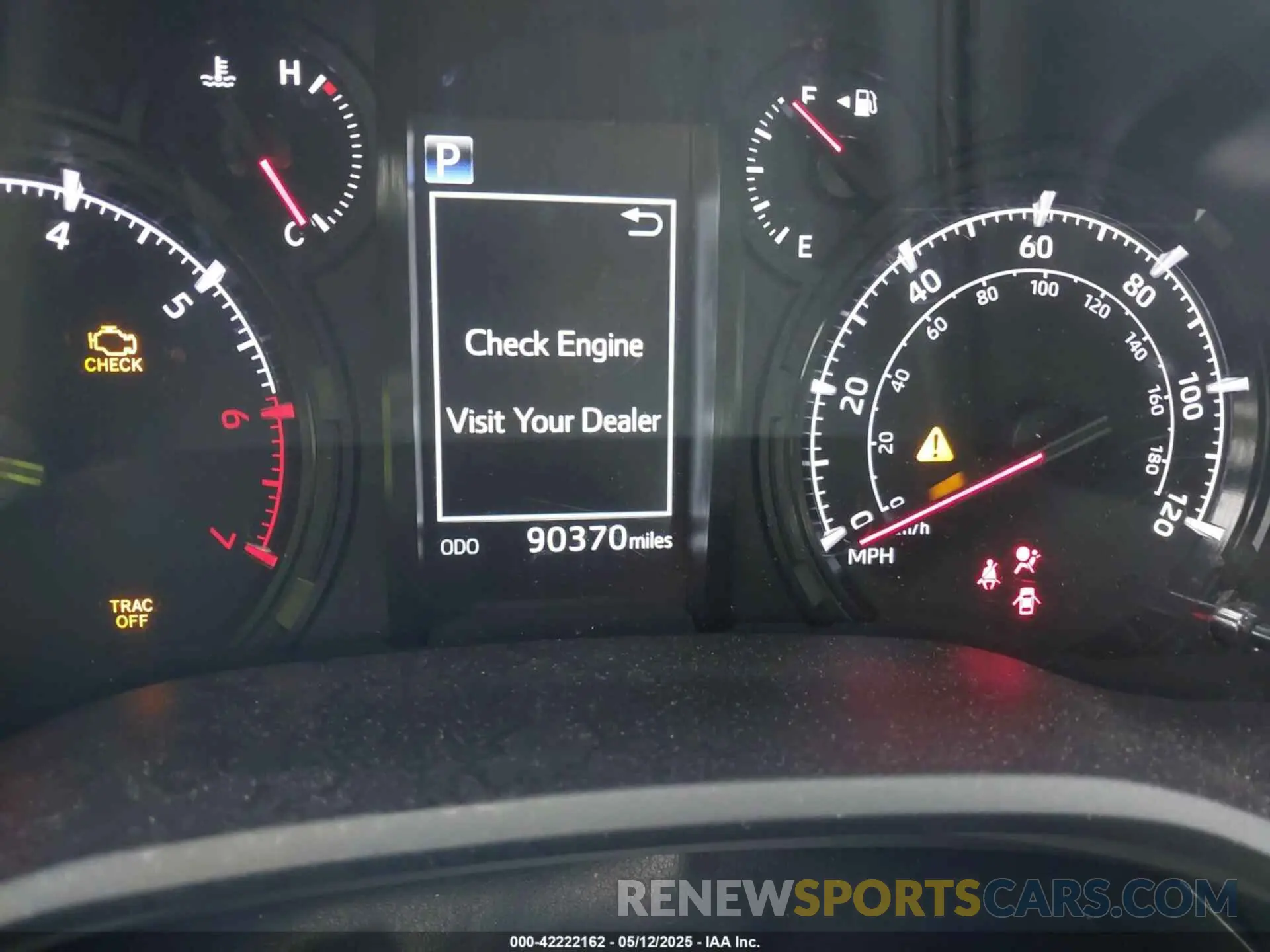 15 fotografías del automóvil dañado JTEEU5JRXM5239905 TOYOTA 4RUNNER 2021