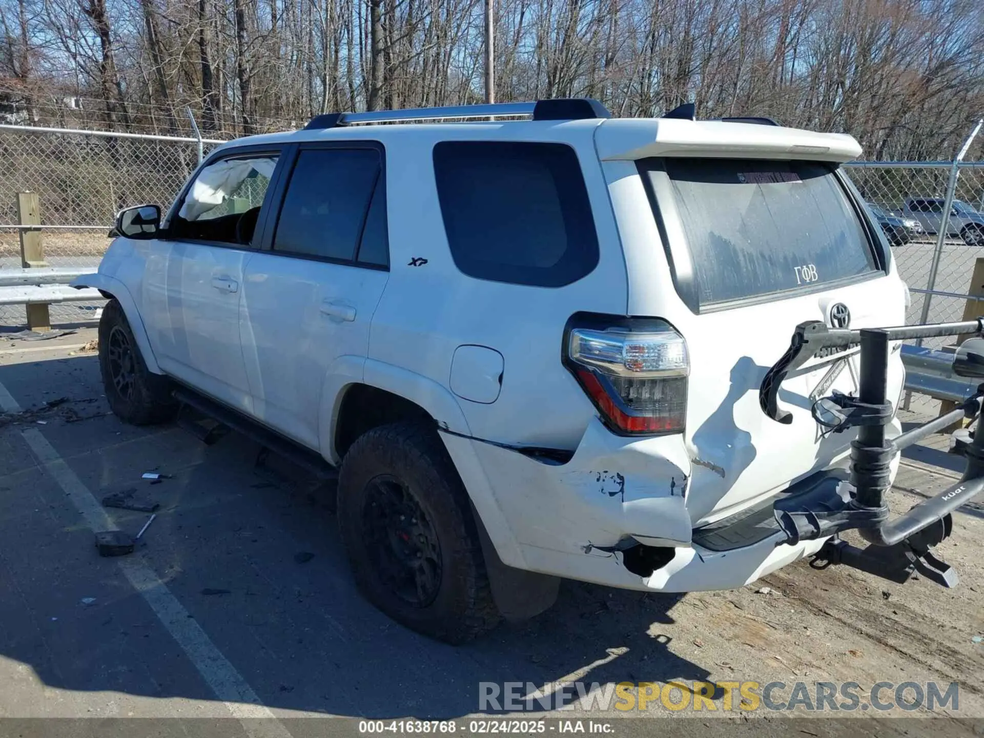 3 fotografías del automóvil dañado JTEFU5JR0M5245152 TOYOTA 4RUNNER 2021