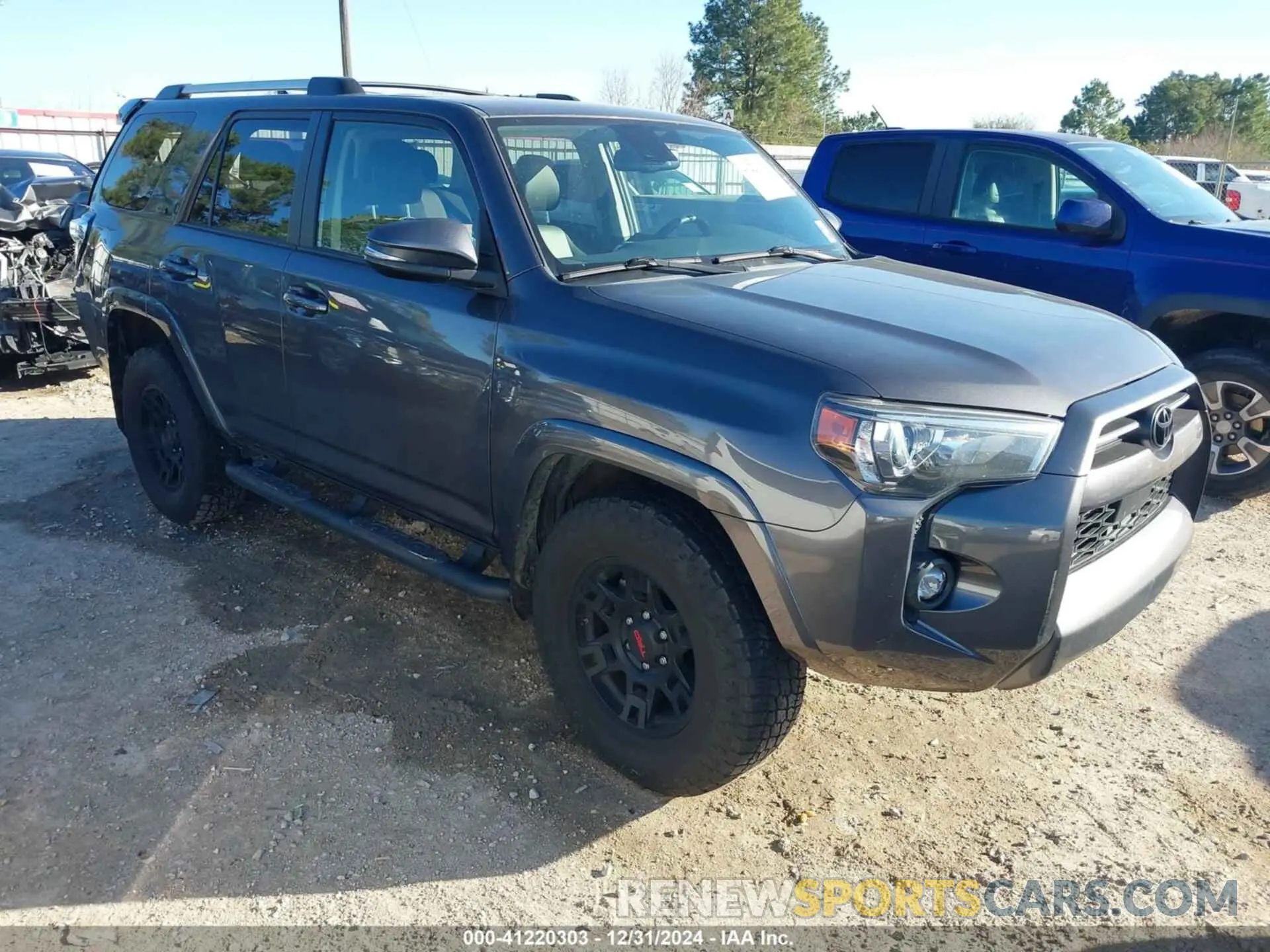 1 fotografías del automóvil dañado JTEFU5JR2M5239305 TOYOTA 4RUNNER 2021