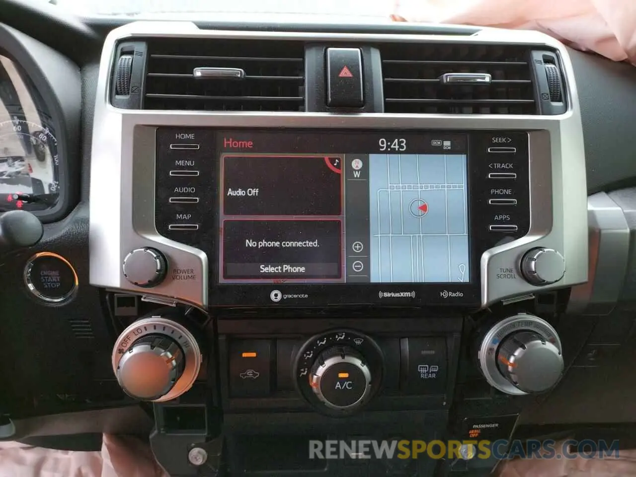 9 fotografías del automóvil dañado JTEFU5JR3M5231357 TOYOTA 4RUNNER 2021