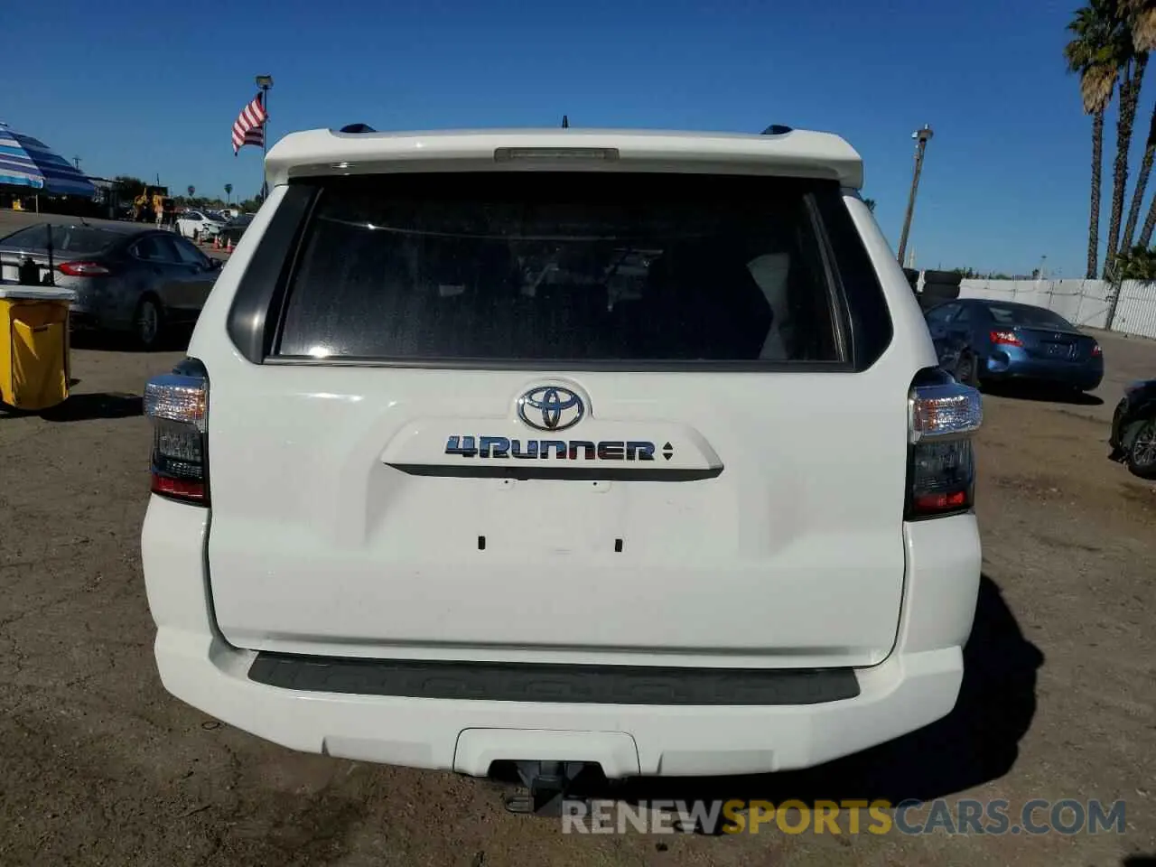 6 fotografías del automóvil dañado JTEFU5JR3M5246389 TOYOTA 4RUNNER 2021