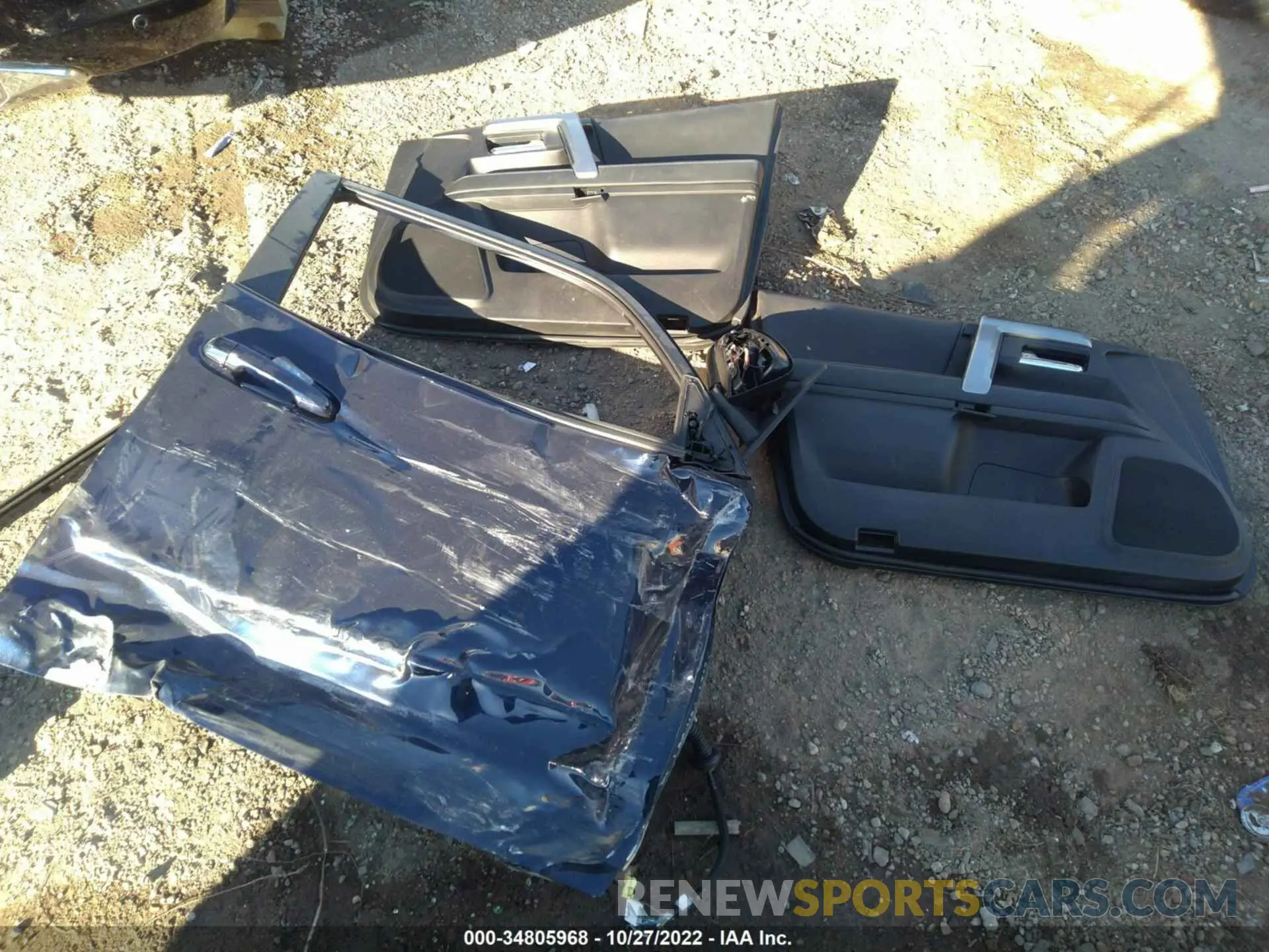 12 fotografías del automóvil dañado JTEFU5JR4M5239919 TOYOTA 4RUNNER 2021