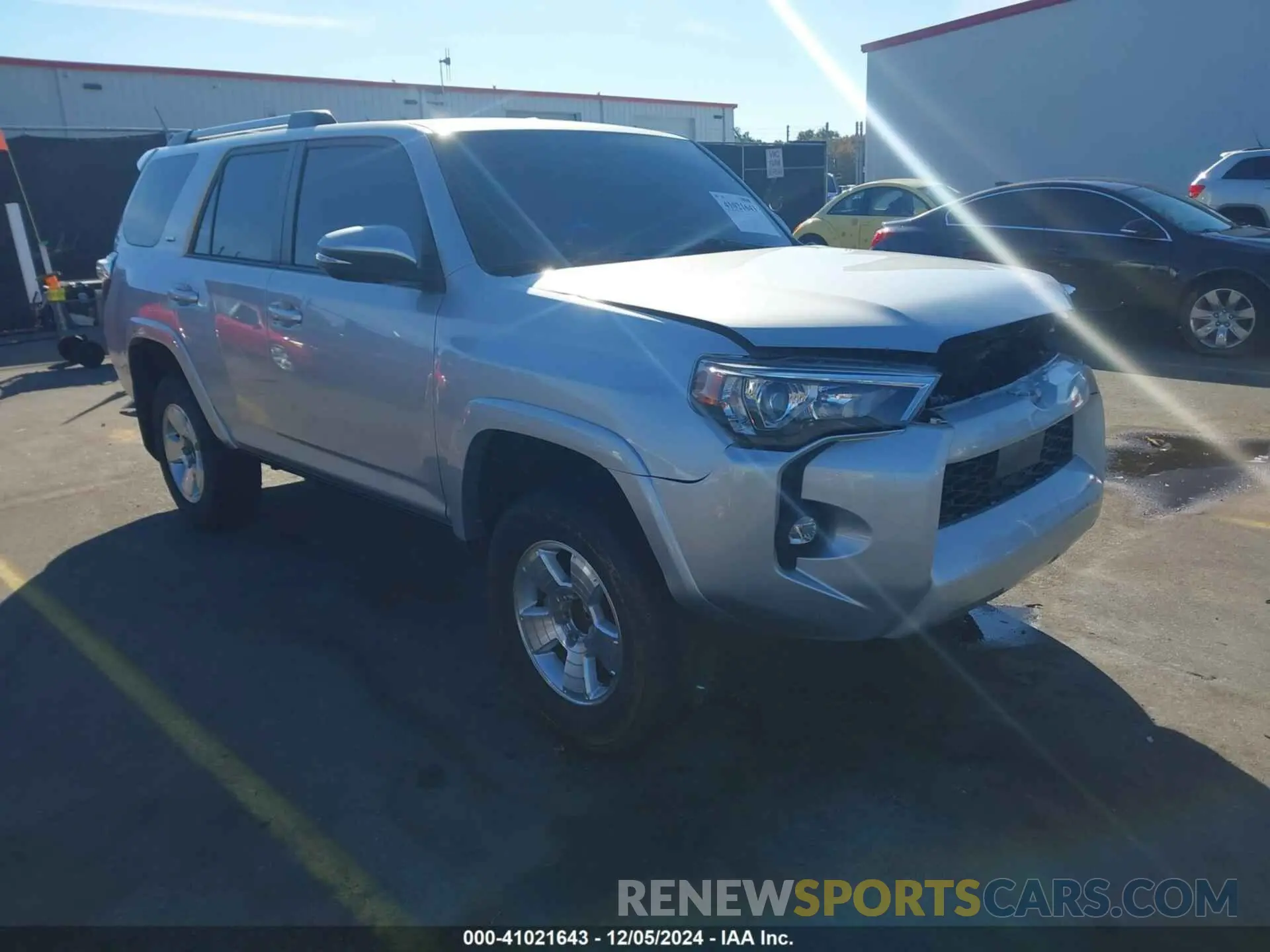 1 fotografías del automóvil dañado JTEFU5JR6M5235323 TOYOTA 4RUNNER 2021