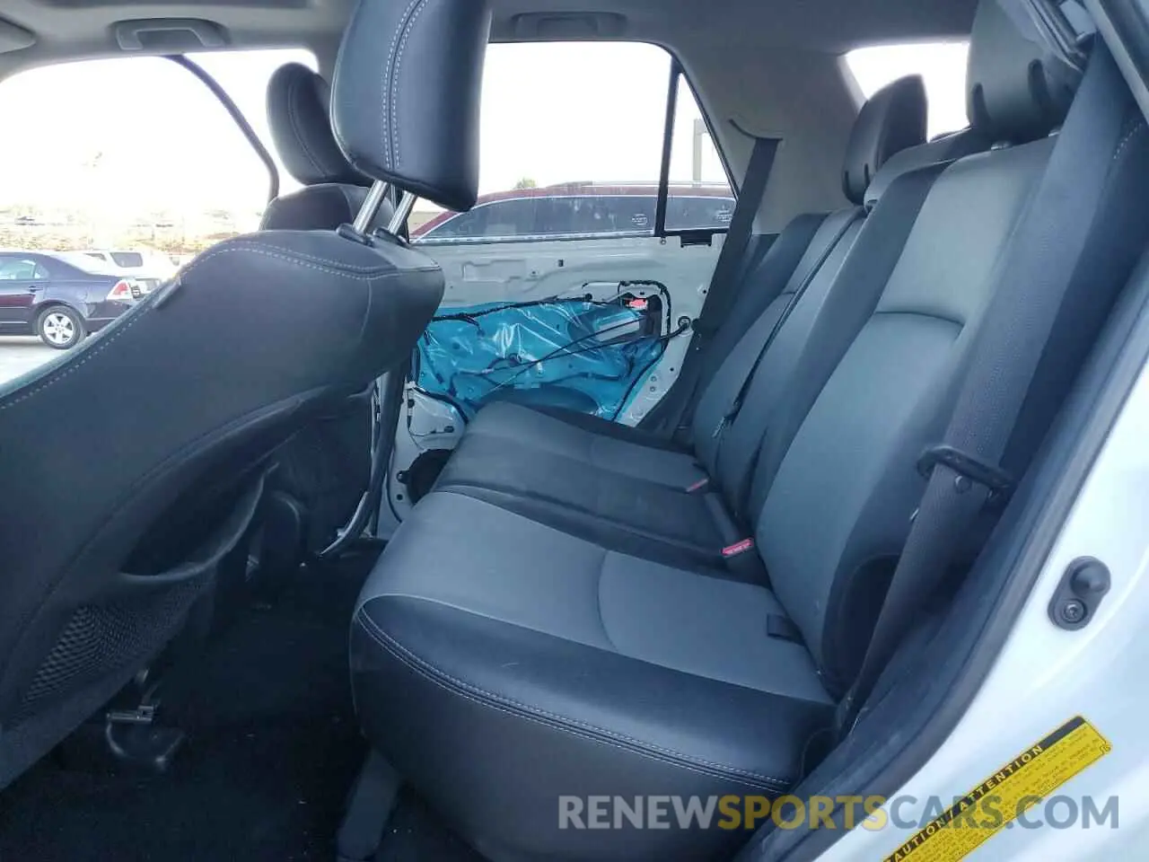 10 fotografías del automóvil dañado JTEFU5JR7M5240434 TOYOTA 4RUNNER 2021