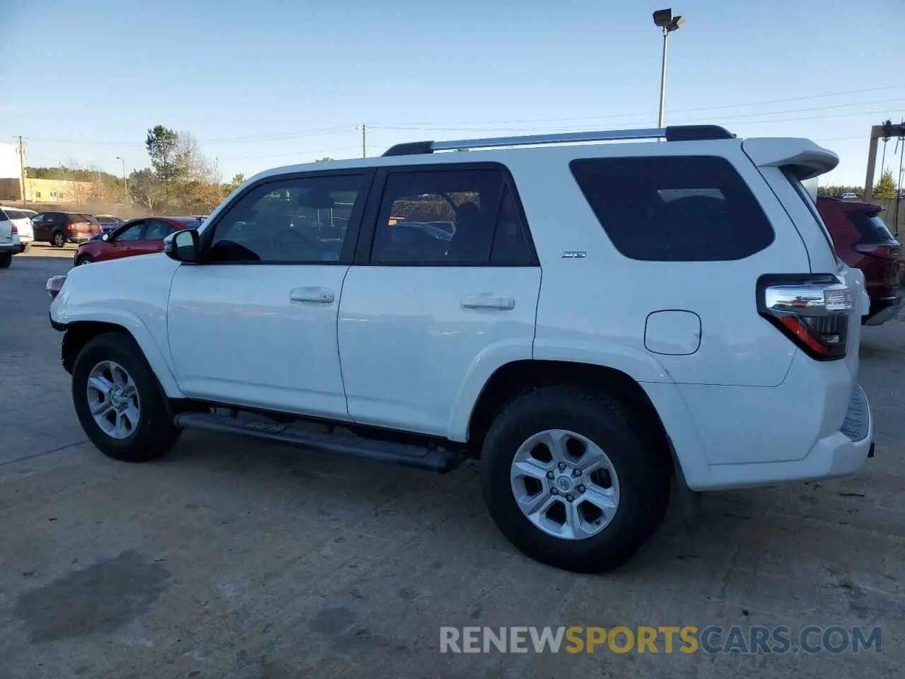 2 fotografías del automóvil dañado JTEFU5JR7M5240434 TOYOTA 4RUNNER 2021