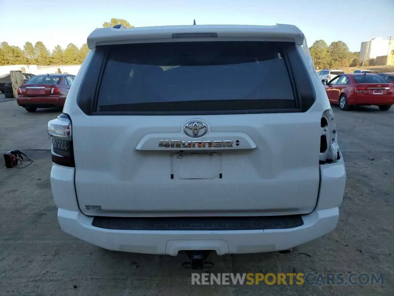 6 fotografías del automóvil dañado JTEFU5JR7M5240434 TOYOTA 4RUNNER 2021