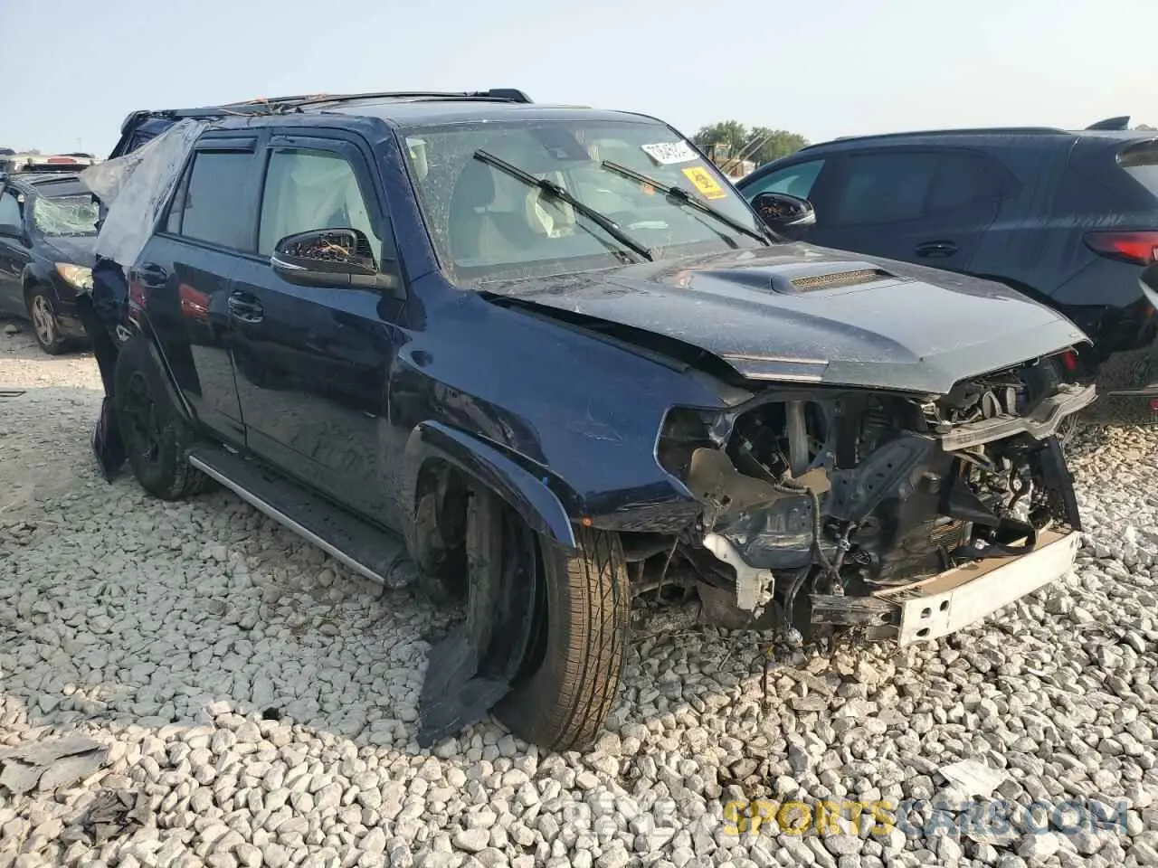 4 fotografías del automóvil dañado JTEHU5JR1M5866750 TOYOTA 4RUNNER 2021