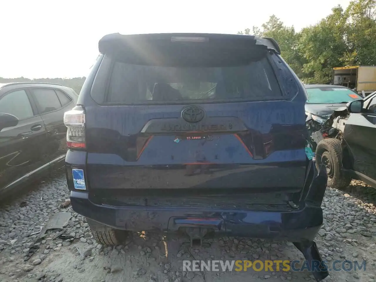 6 fotografías del automóvil dañado JTEHU5JR1M5866750 TOYOTA 4RUNNER 2021