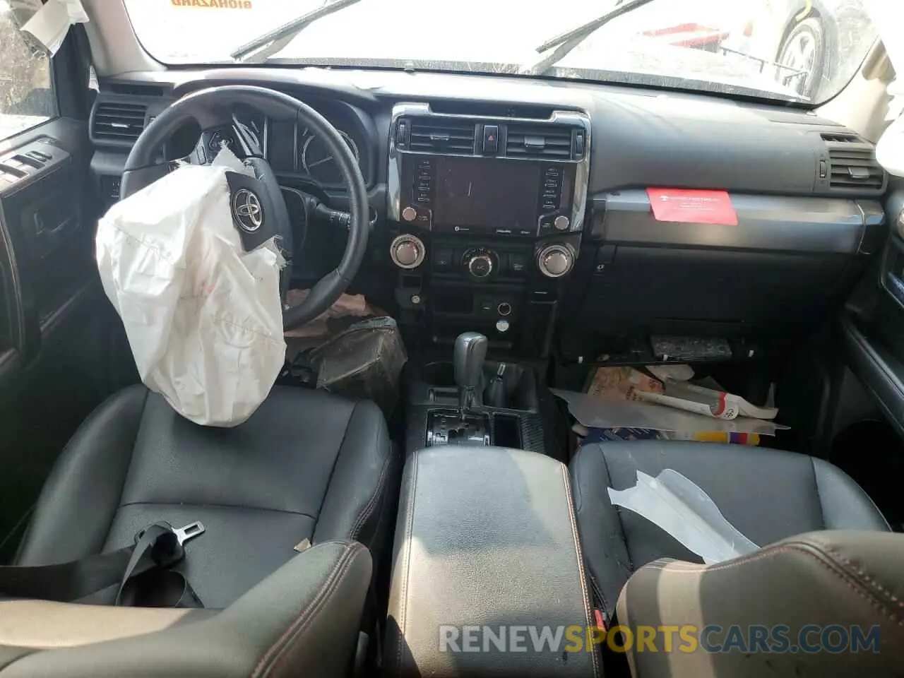 8 fotografías del automóvil dañado JTEHU5JR1M5866750 TOYOTA 4RUNNER 2021