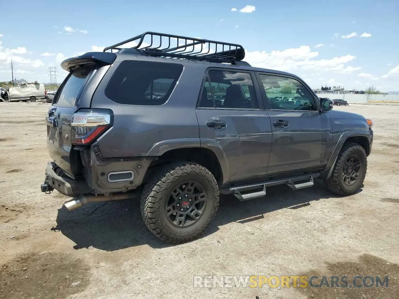3 fotografías del automóvil dañado JTEHU5JR1M5962040 TOYOTA 4RUNNER 2021