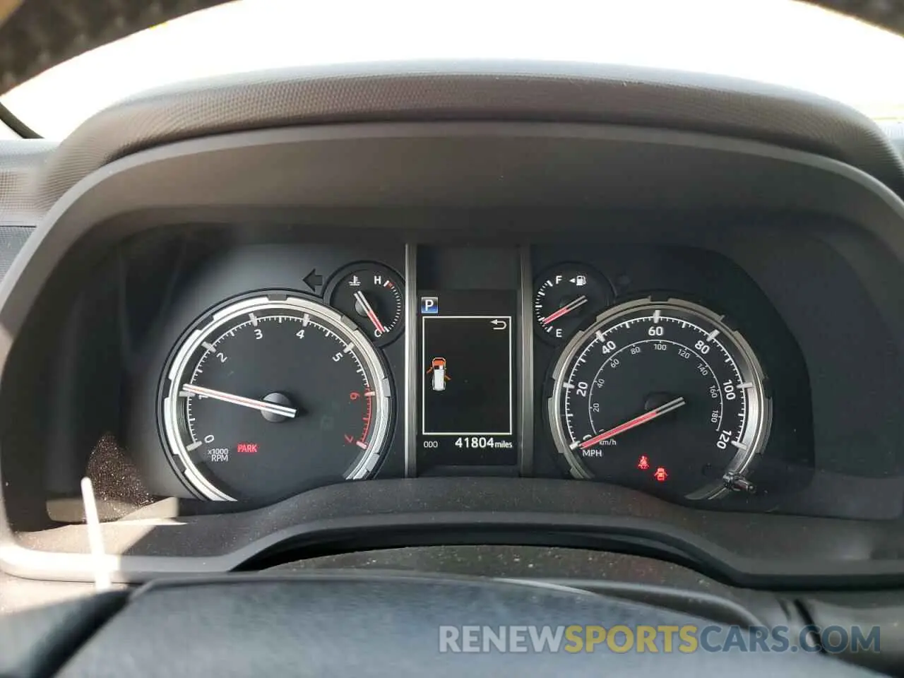 9 fotografías del automóvil dañado JTEHU5JR2M5969093 TOYOTA 4RUNNER 2021