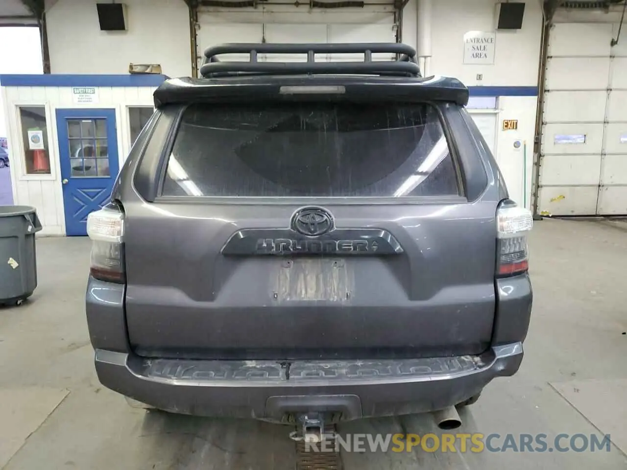 6 fotografías del automóvil dañado JTEHU5JR2M5969353 TOYOTA 4RUNNER 2021
