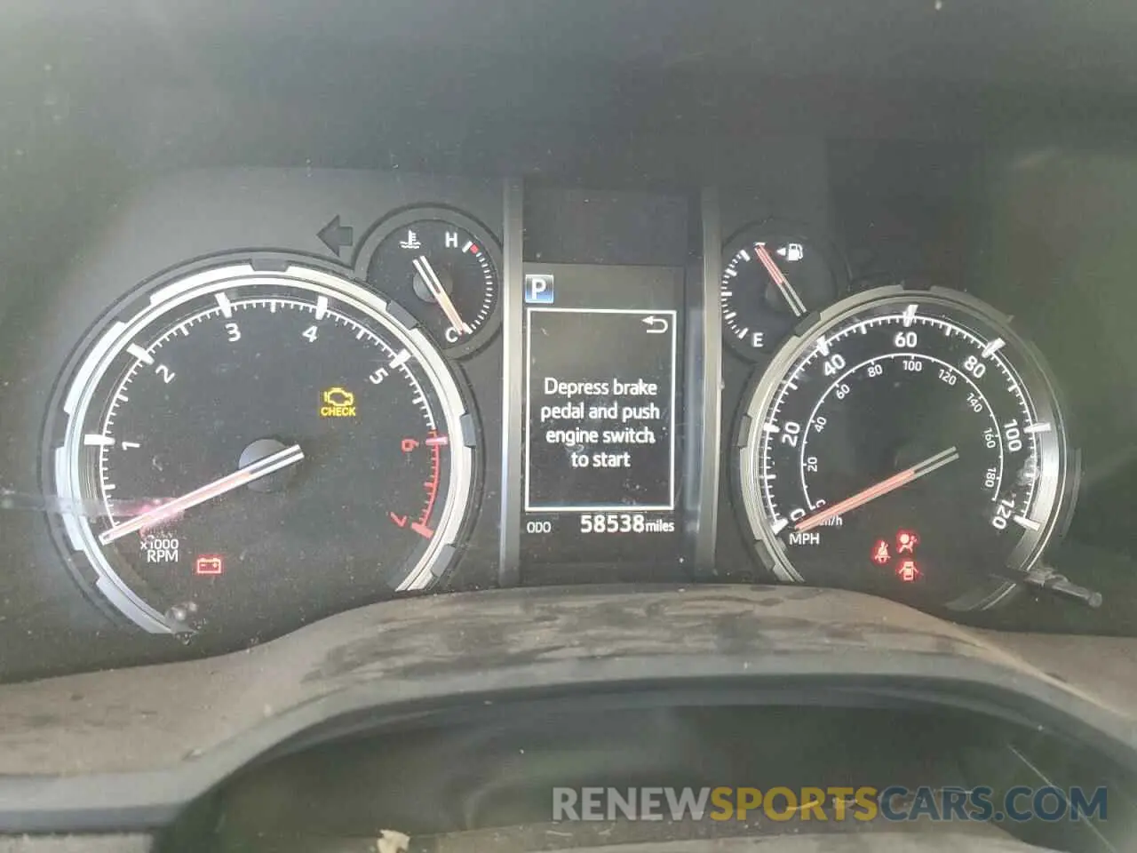 9 fotografías del automóvil dañado JTEHU5JR2M5969353 TOYOTA 4RUNNER 2021