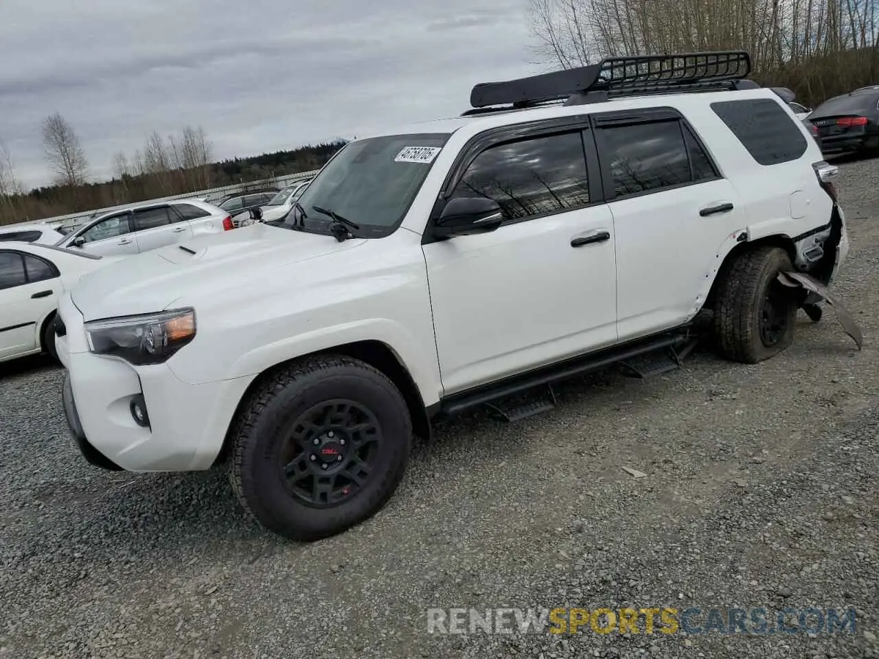 1 fotografías del automóvil dañado JTEHU5JR3M5886319 TOYOTA 4RUNNER 2021