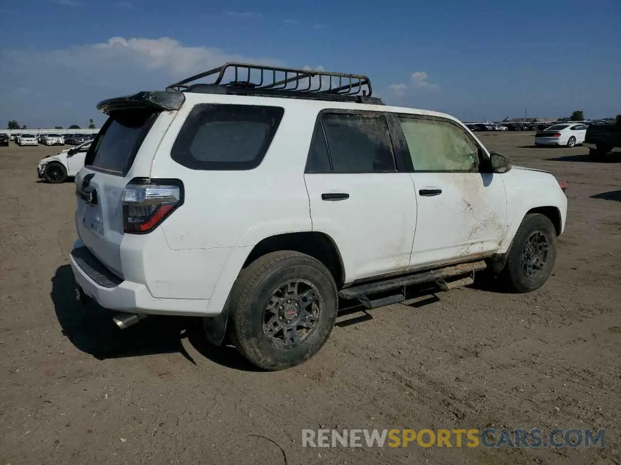 3 fotografías del automóvil dañado JTEHU5JR7M5957229 TOYOTA 4RUNNER 2021