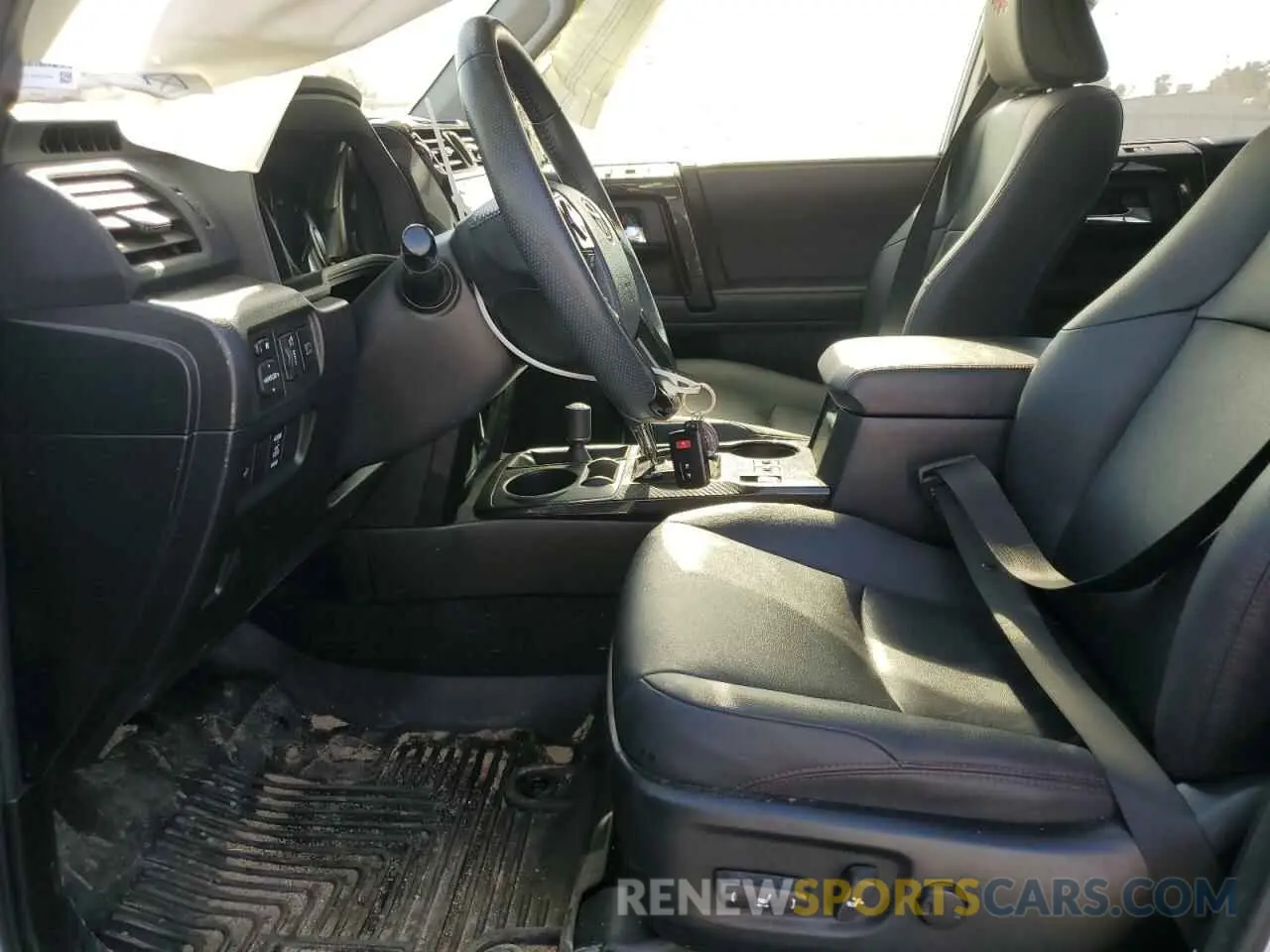 7 fotografías del automóvil dañado JTEHU5JR7M5957229 TOYOTA 4RUNNER 2021