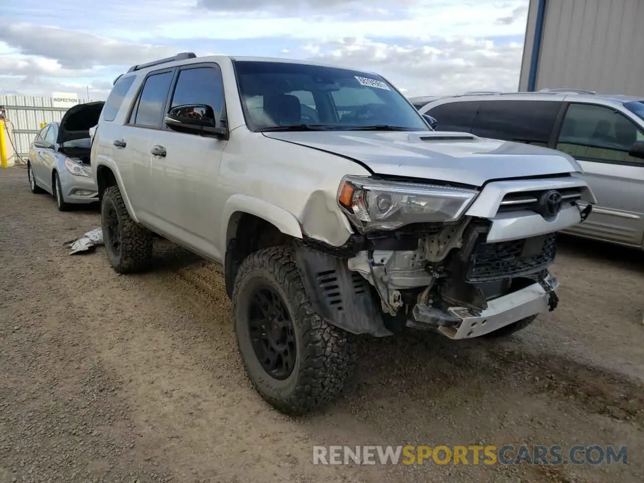 1 fotografías del automóvil dañado JTEHU5JR8M5905429 TOYOTA 4RUNNER 2021