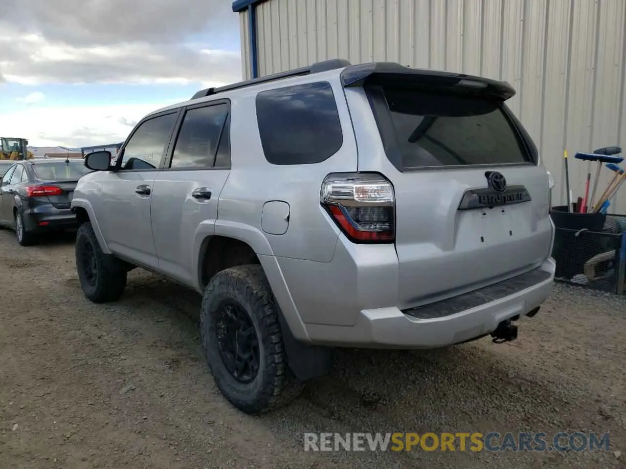 3 fotografías del automóvil dañado JTEHU5JR8M5905429 TOYOTA 4RUNNER 2021