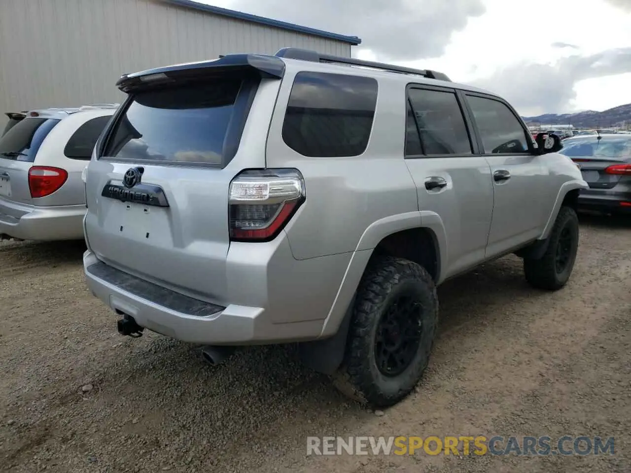 4 fotografías del automóvil dañado JTEHU5JR8M5905429 TOYOTA 4RUNNER 2021