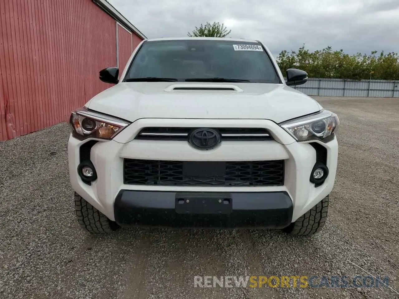5 fotografías del automóvil dañado JTEHU5JR8M5911442 TOYOTA 4RUNNER 2021