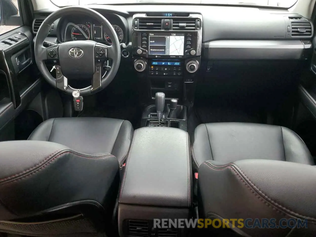 8 fotografías del automóvil dañado JTEHU5JR8M5911442 TOYOTA 4RUNNER 2021