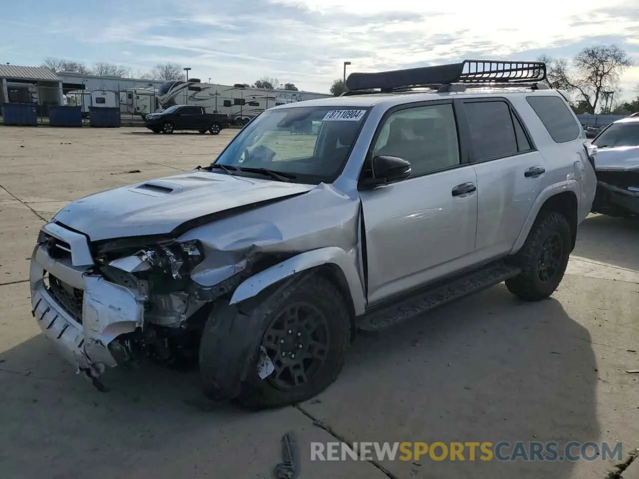 1 fotografías del automóvil dañado JTEHU5JR9M5880489 TOYOTA 4RUNNER 2021