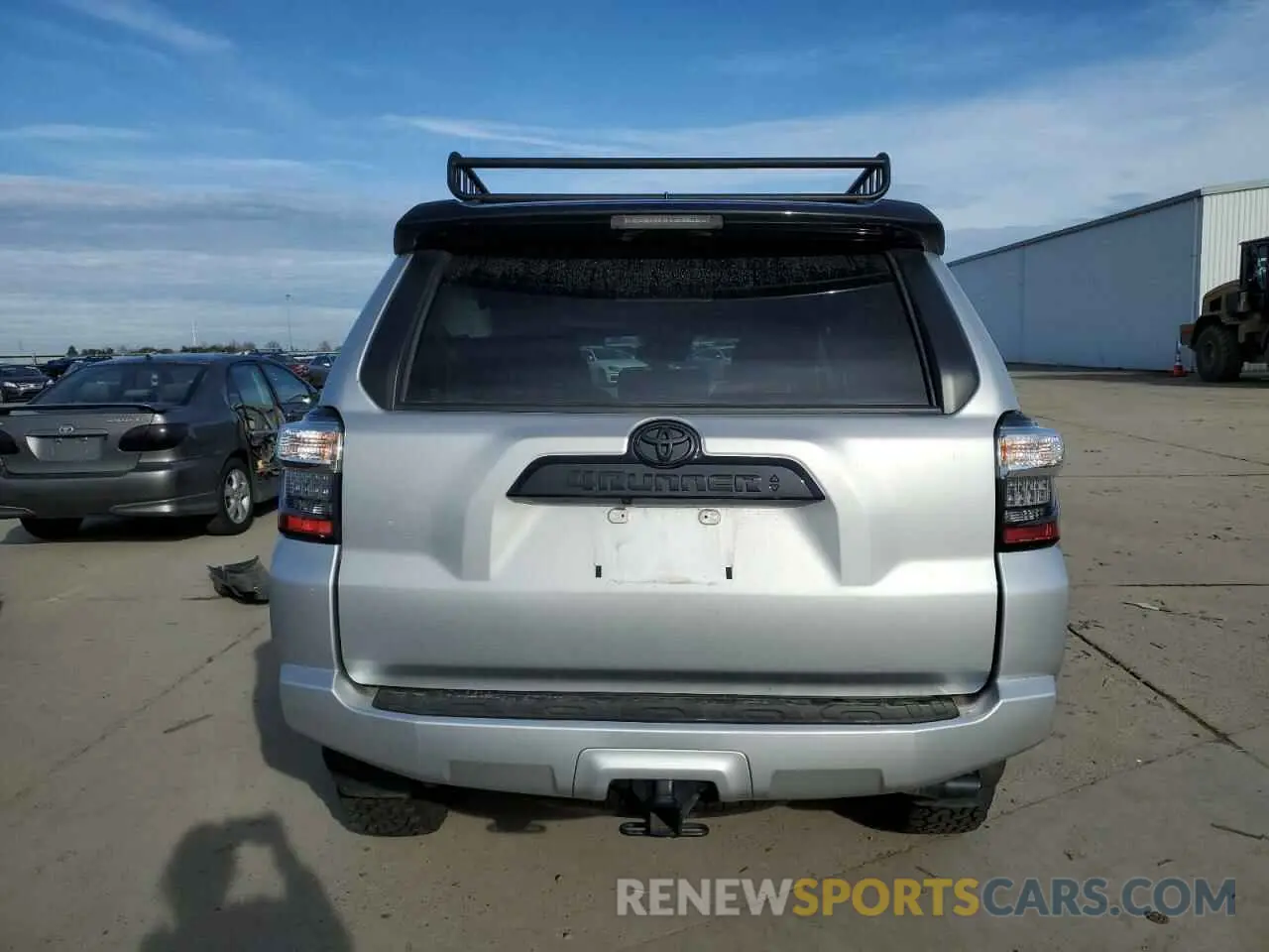 6 fotografías del automóvil dañado JTEHU5JR9M5880489 TOYOTA 4RUNNER 2021