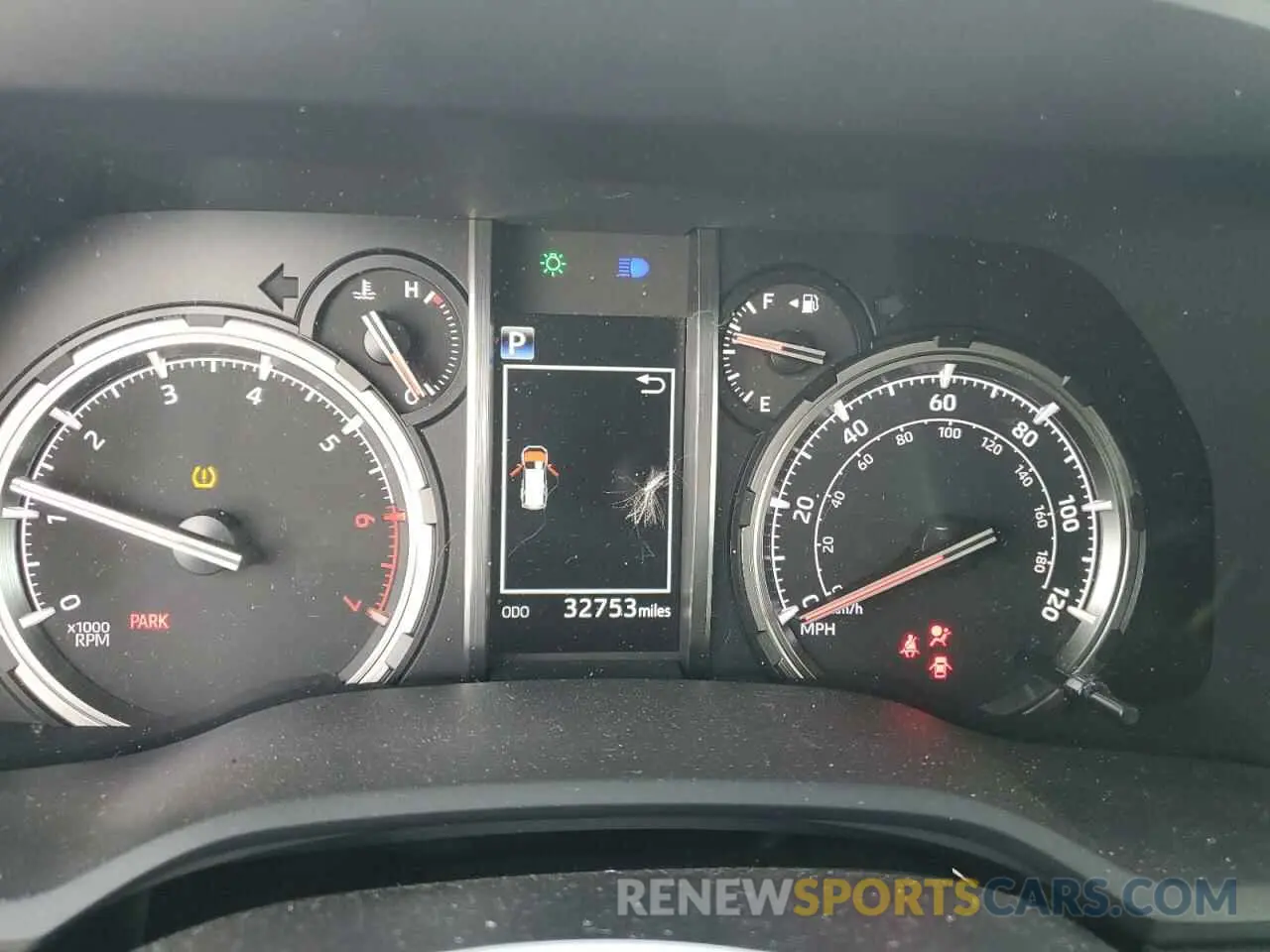 9 fotografías del automóvil dañado JTEHU5JR9M5880489 TOYOTA 4RUNNER 2021
