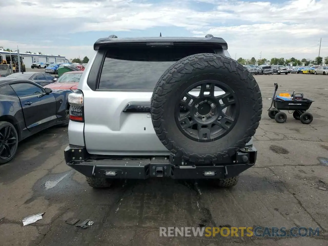 6 fotografías del automóvil dañado JTEHU5JR9M5890018 TOYOTA 4RUNNER 2021