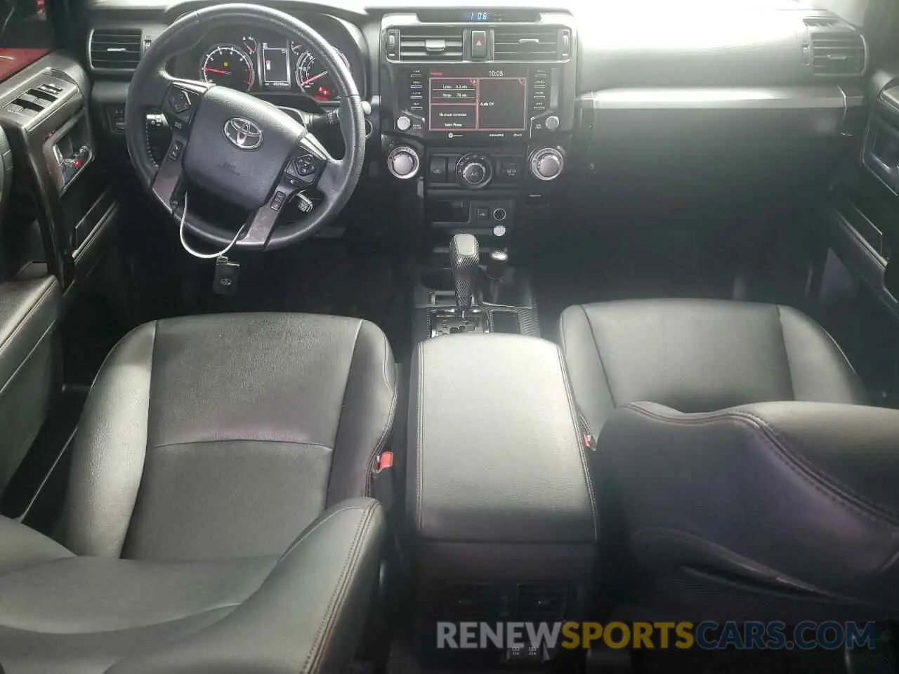 8 fotografías del automóvil dañado JTEHU5JR9M5890018 TOYOTA 4RUNNER 2021
