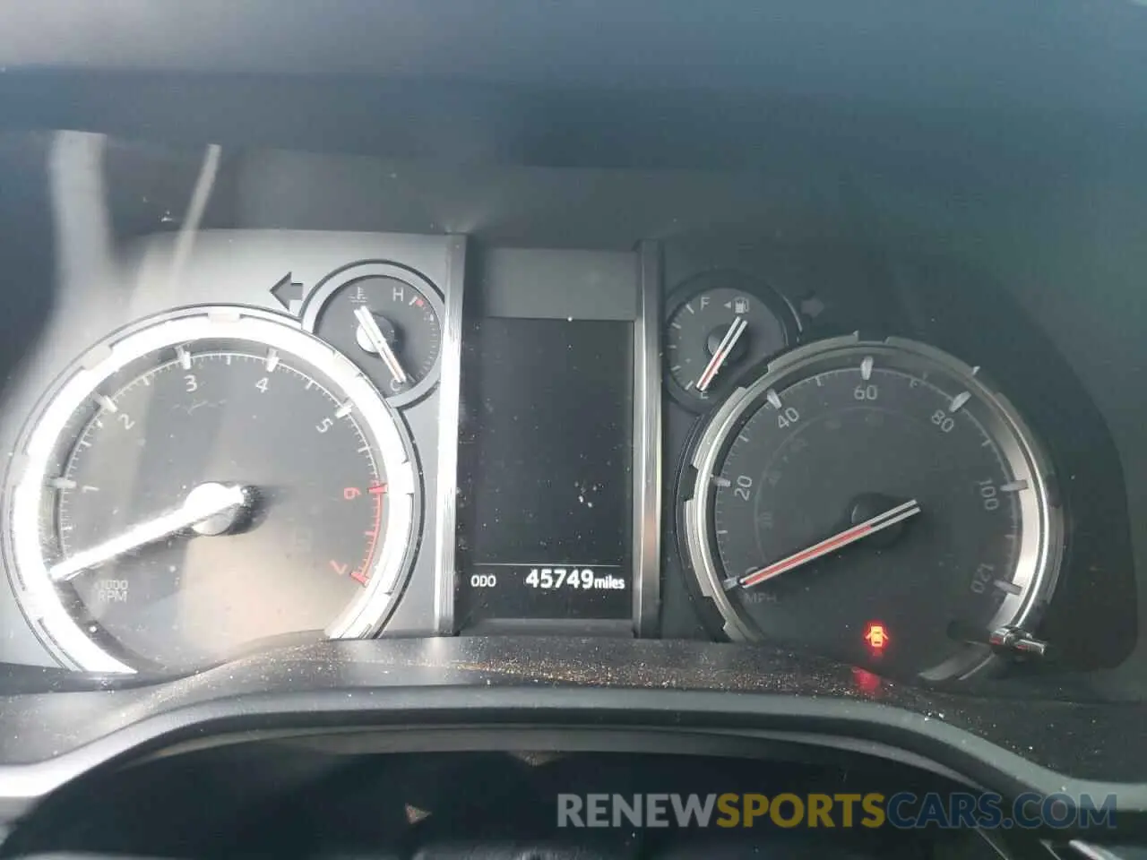 9 fotografías del automóvil dañado JTEHU5JR9M5890018 TOYOTA 4RUNNER 2021