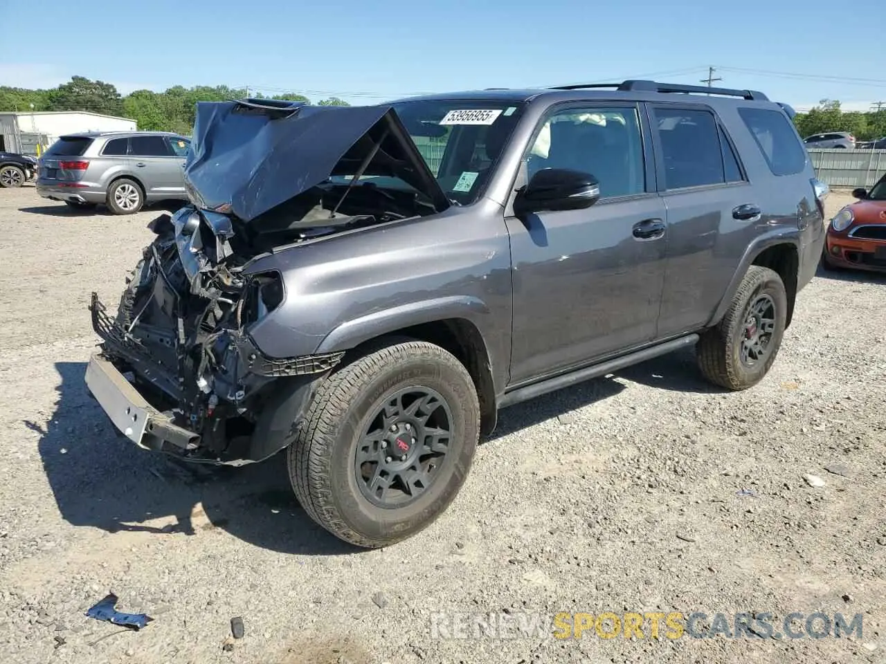 1 fotografías del automóvil dañado JTEHU5JRXM5903651 TOYOTA 4RUNNER 2021