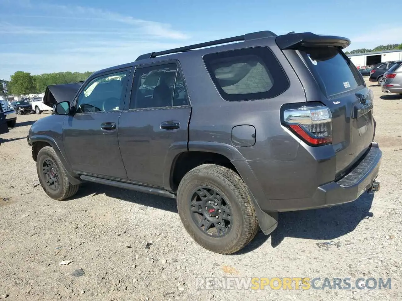 2 fotografías del automóvil dañado JTEHU5JRXM5903651 TOYOTA 4RUNNER 2021